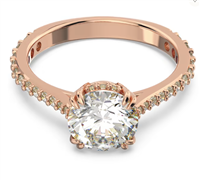 Anello Swarovski Donna in Lega metallica Cristallo 5642645 - 5642645